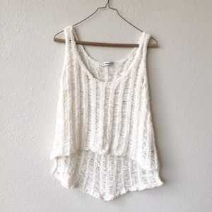 Zara ribbed knit tank